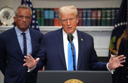 Grifter-in-Chief Peddles Snake Oil From White House Podium