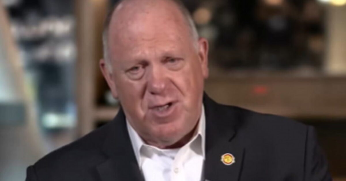 Tom Homan Explains it All: Democrats Hate ICE Because it’s Ruining Their ‘Long Term P