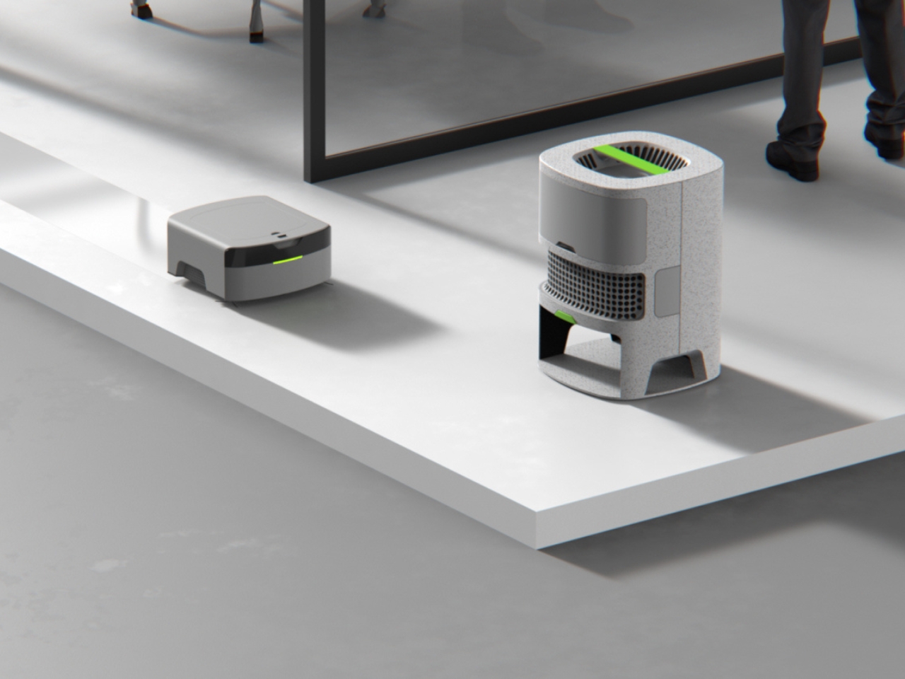 This 3-in-1 Cleaning Robot Fits in a Backpack