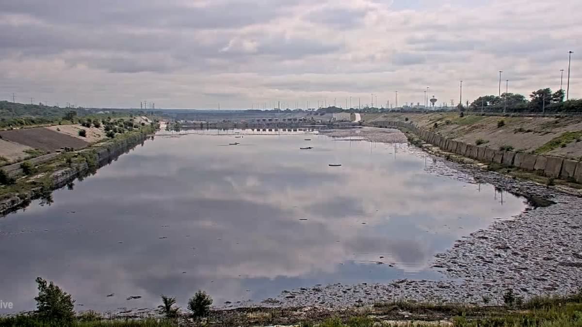 Suburban reservoir approaches capacity after rounds of heavy rain