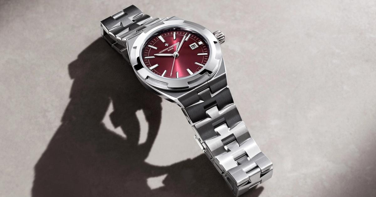 Watch Of The Week: Vacheron Constantin's Overseas Goes Small, Steel, And Scarlet