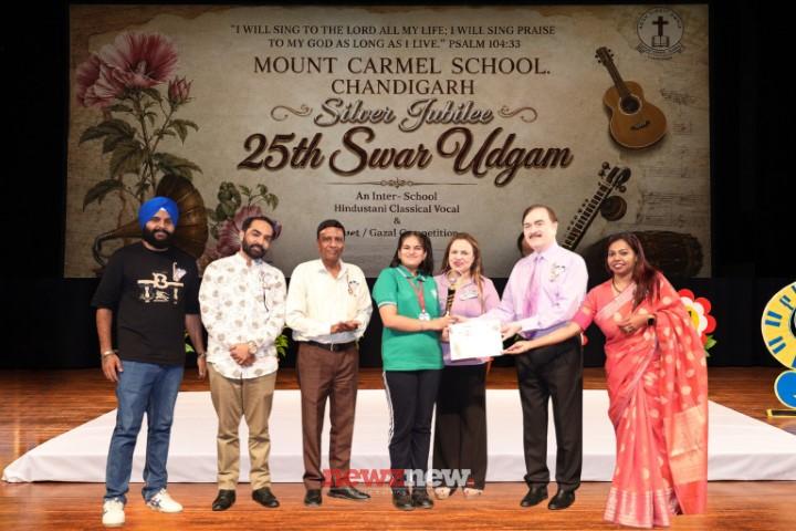 Mount Carmel School Chandigarh Hosts the 25th Edition of ‘Swar Udgam’ at Tagore Theatre