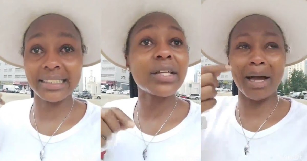 LADY cries in Dubai after being scammed by a local agent who is a pastor’s wife - Got a different job from the one she had been promised (VIDEO)