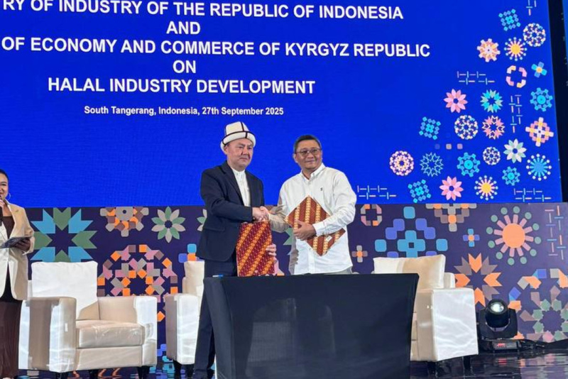Kyrgyzstan and Indonesia sign agreement to boost halal industry cooperation