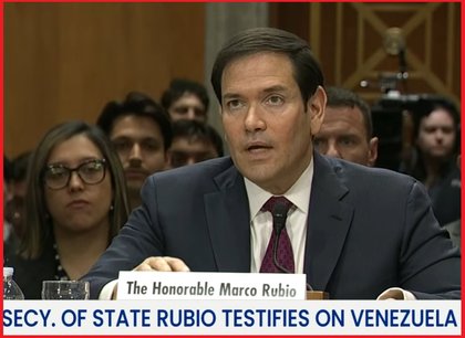 Comment on Secretary of State Marco Rubio Testifies to Senate Foreign Relations Committee About Venezuela Operations by joan