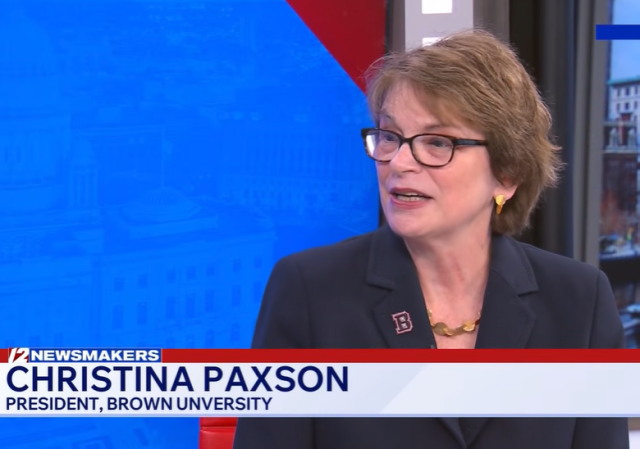 Brown University President Christina Paxson Stepping Down at End of 2027 School Year