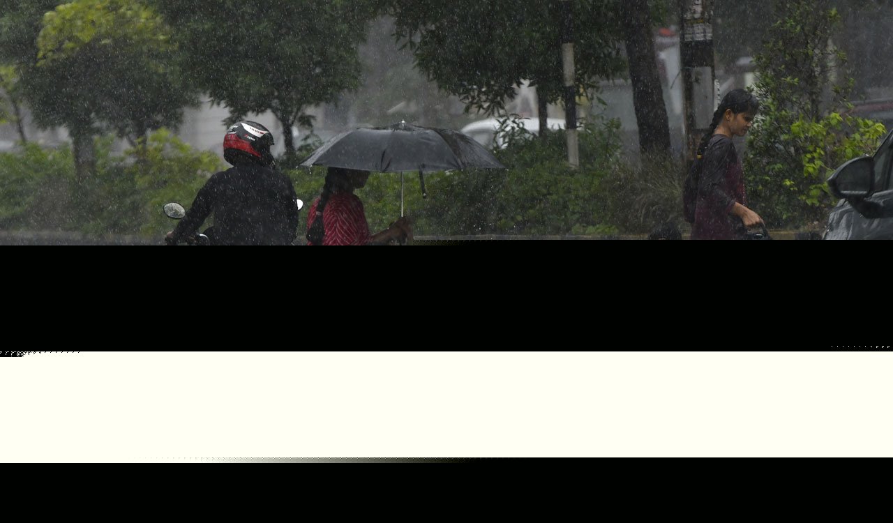 Hyderabad rains: Heavy showers lash central parts of city