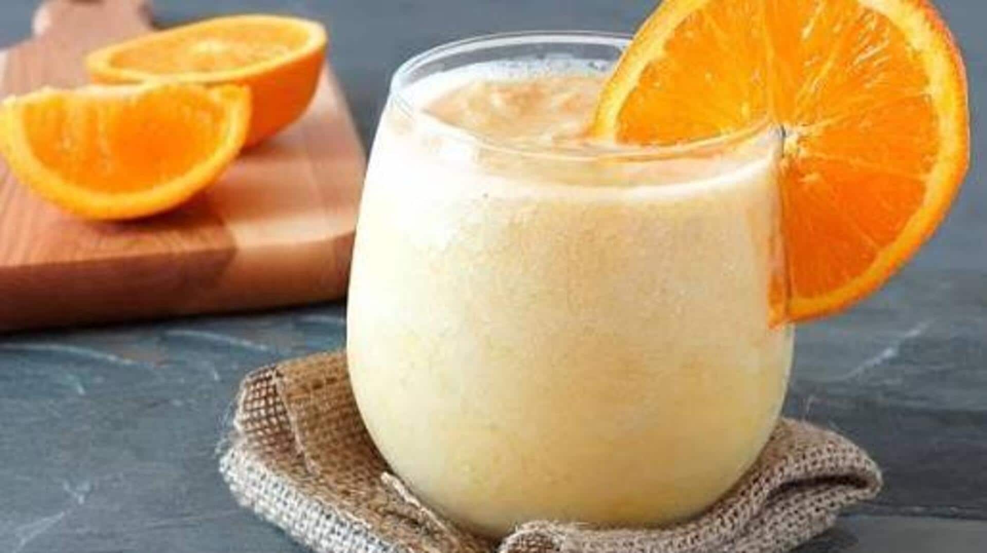 5 orange smoothies you'll love!