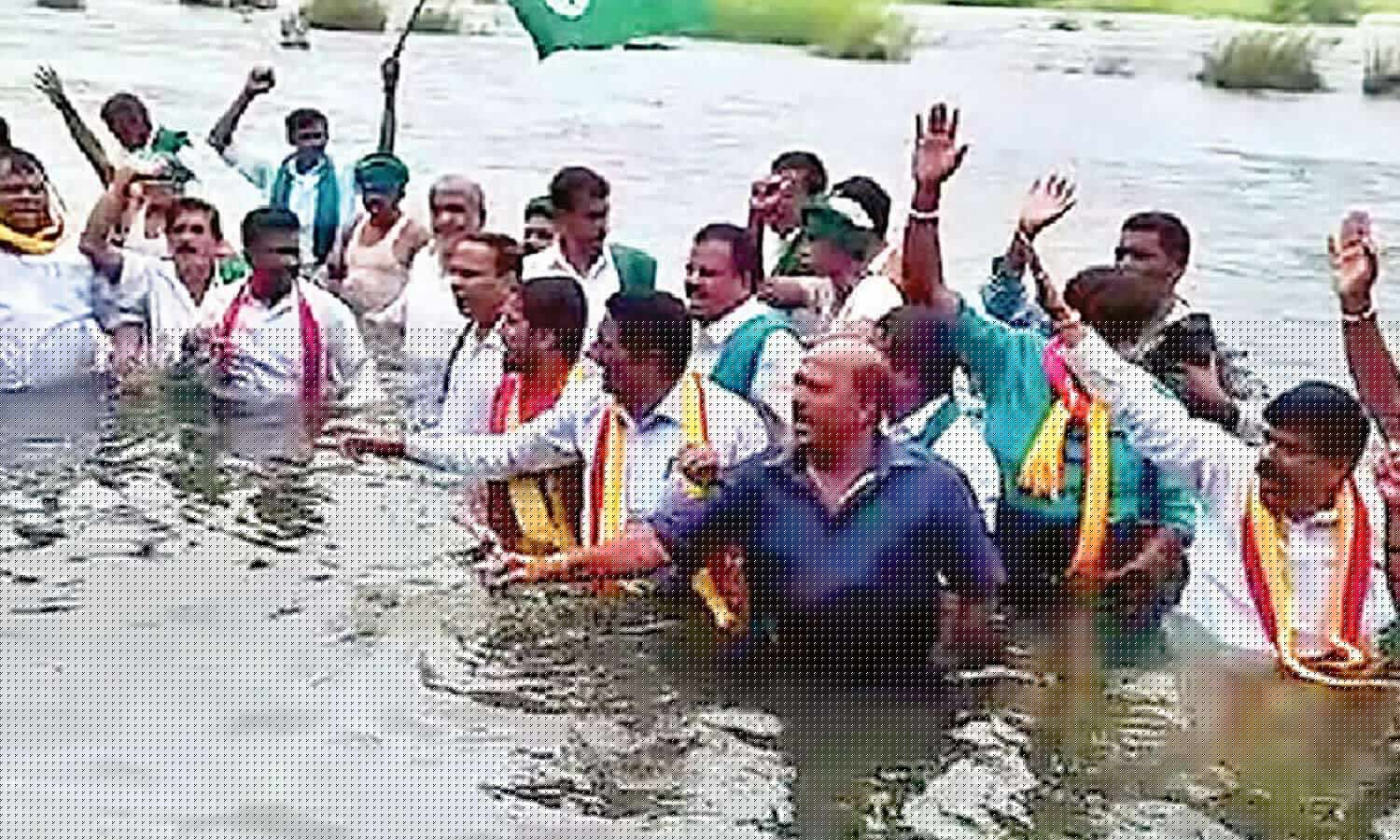 Sporadic protests break out in state