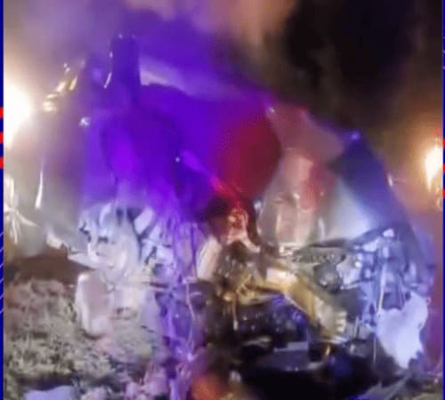 Driver escapes major wreck with minor injuries