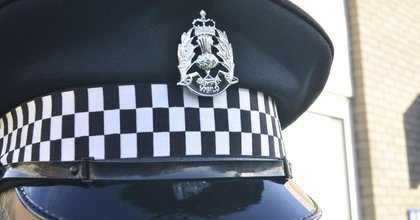 Pair allegedly had banned 'push dagger' and knuckleduster in Cumnock house