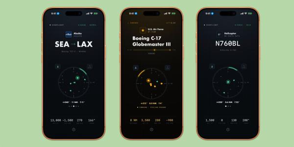 Indie App Spotlight: 'Overflight' lets you glance at what planes are flying above you
