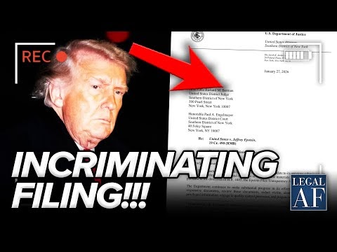 Trump DOJ Makes Late-Night SHOCK ADMISSION in Epstein Filing