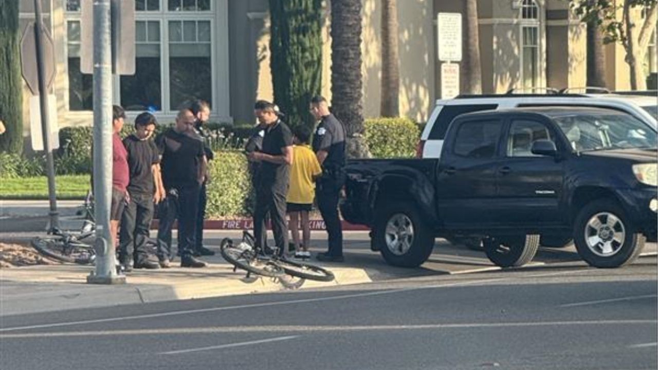 Juvenile Bicyclist Hit by Car Near Fresno’s Herndon and Palm Avenues