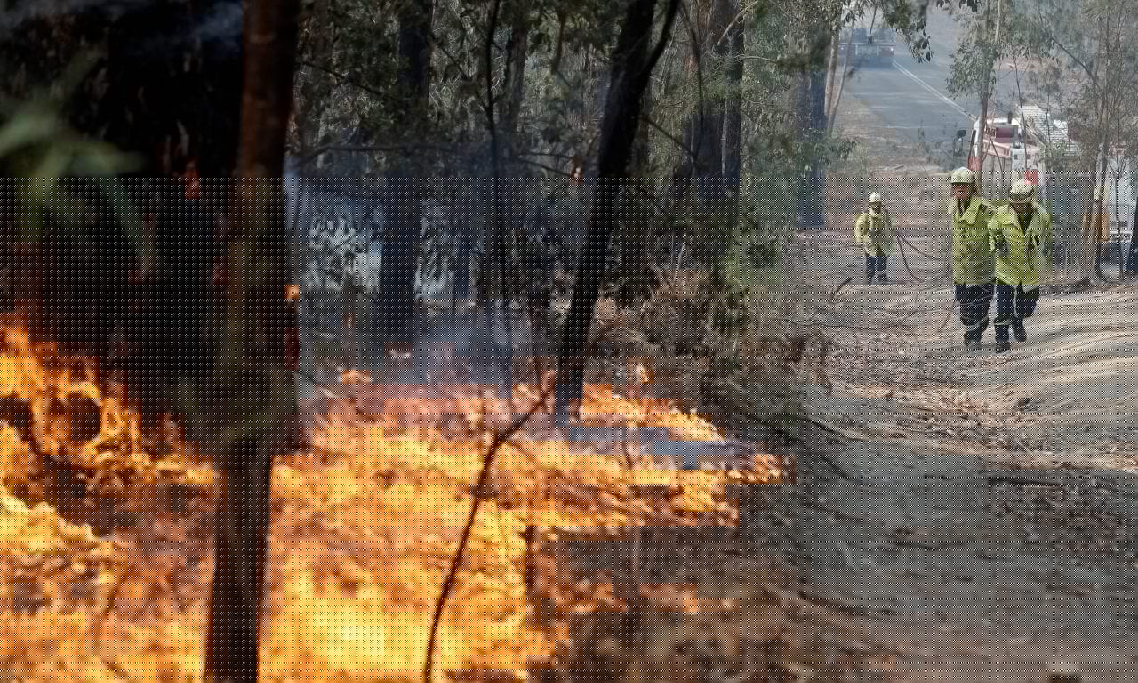 Fires around Trebinje do not threaten Houses and Roads