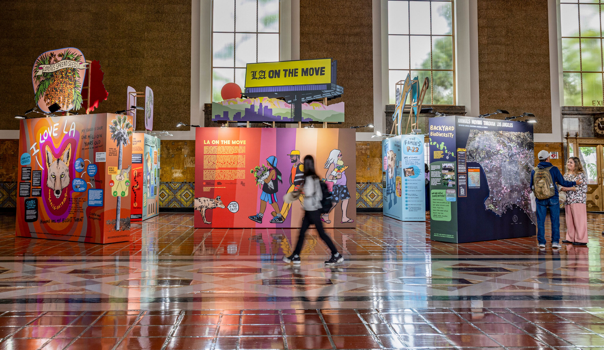 LA on the Move: Data Vandals Bring Wildlife and Humans Together at Union Station