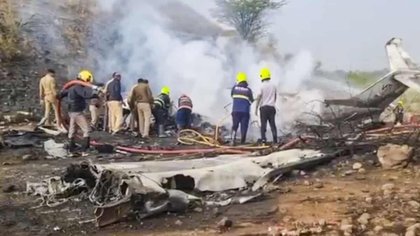 Baramati plane crash: Pilots’ assn urges everyone not to spread rumours