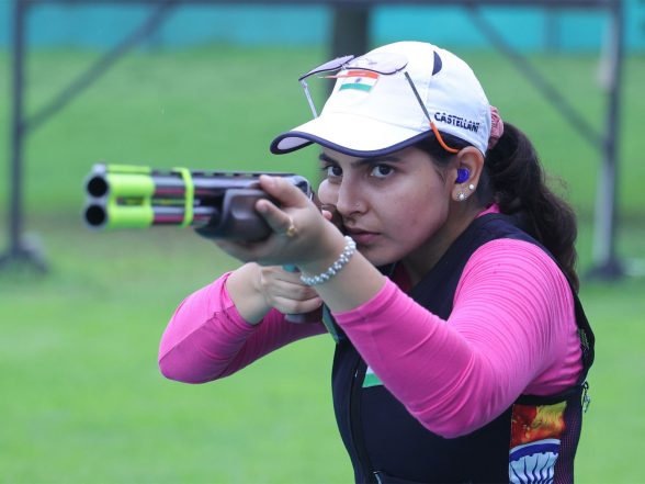 Sports News | Shooter Maheshwari Chauhan Draws on Paris Olympics Lesson Ahead of Asian Games Debut