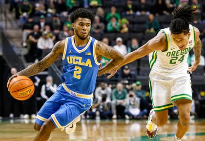UCLA men coast to victory over short-handed, slumping Oregon