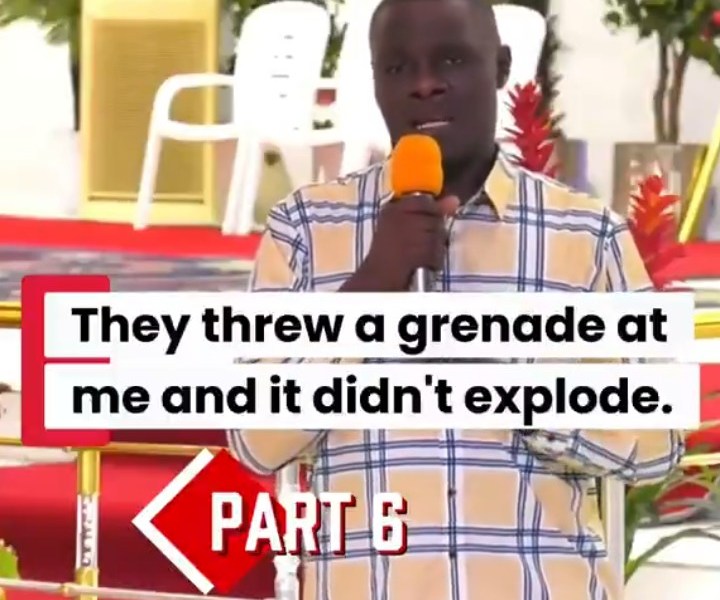 Chosen Church member narrates how Boko Haram bombs failed to explode because of his apron (Video)