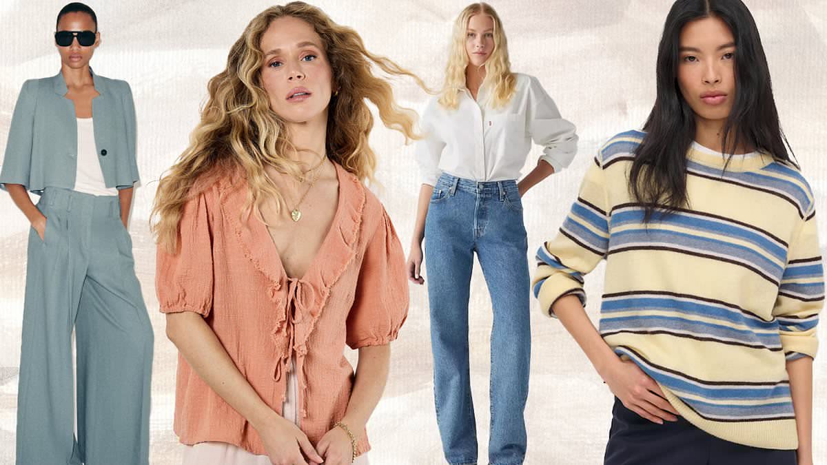 Holly Willoughby is back - and so are her chic high street outfits! TV star stuns in new YouTube series wearing £15 blouse and must-have jeans - and they're still in stock