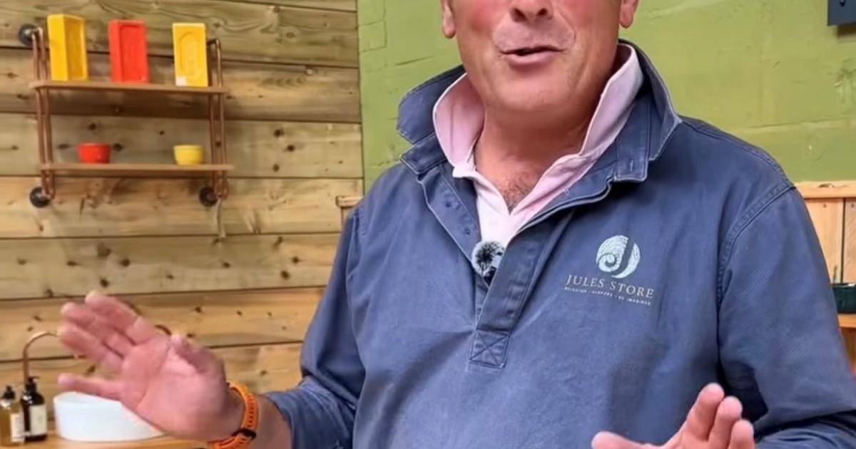 Jules Hudson returns to his shop as he shows fans his new creation