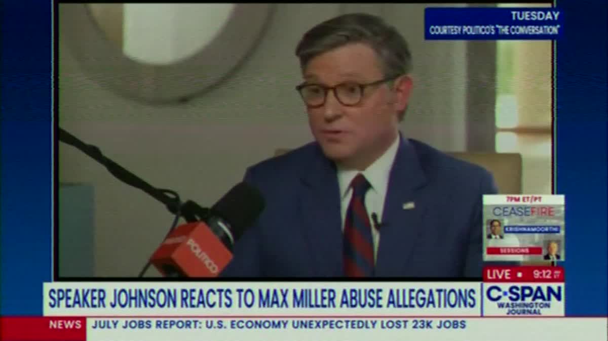 Johnson Dismisses Miller Allegations: 'Issue For The Miller Family To Work Out’