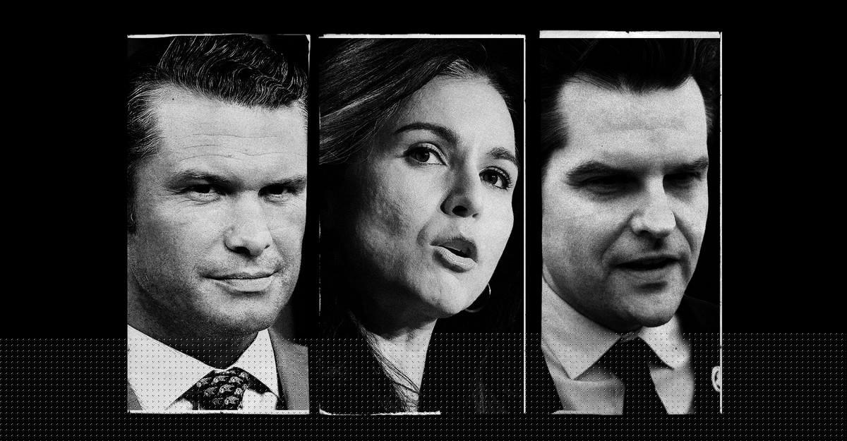 David Graham: The Thing That Binds Gabbard, Gaetz, and Hegseth to Trump