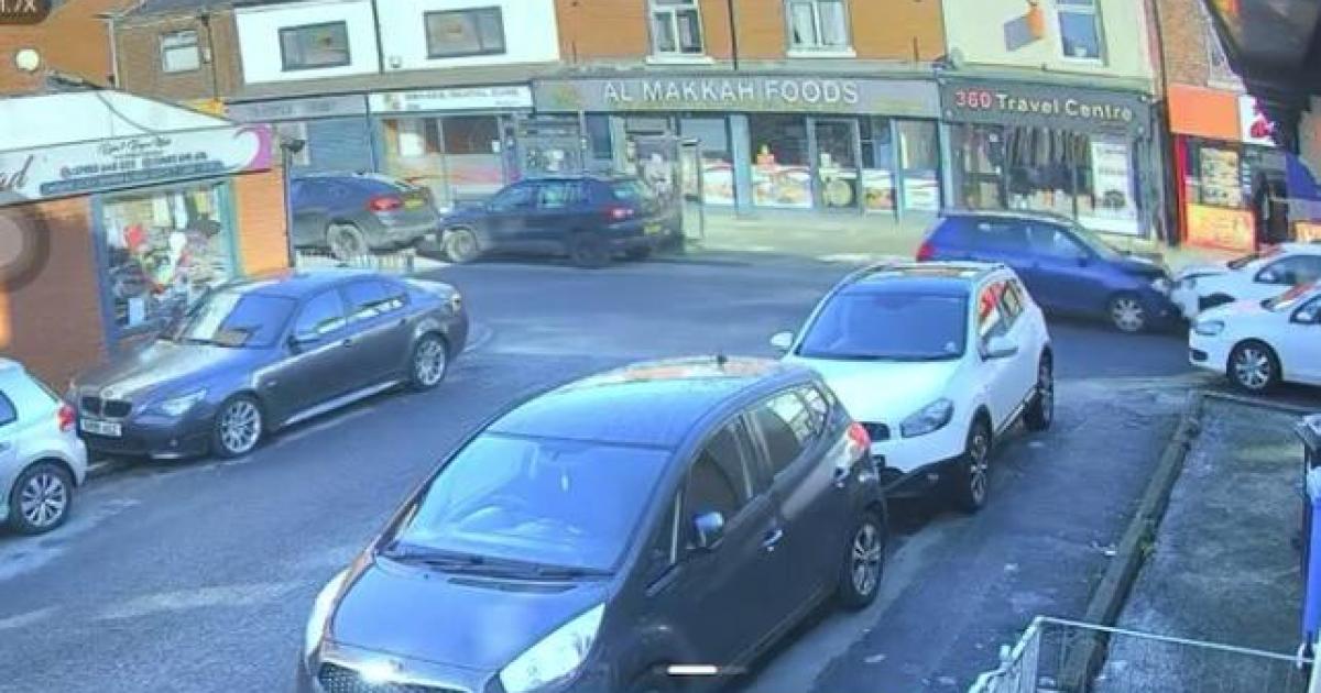 Councillor slams ‘unforgivable’ incident after crash near Blackburn school and shops