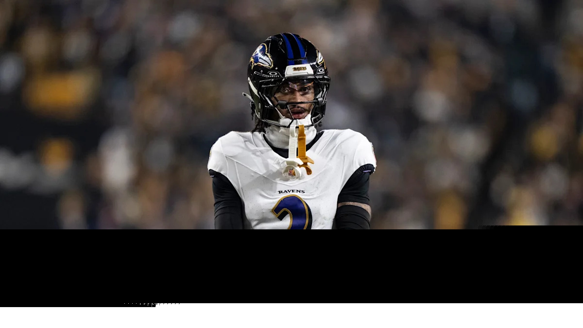 CB Nate Wiggins carted off at Ravens practice