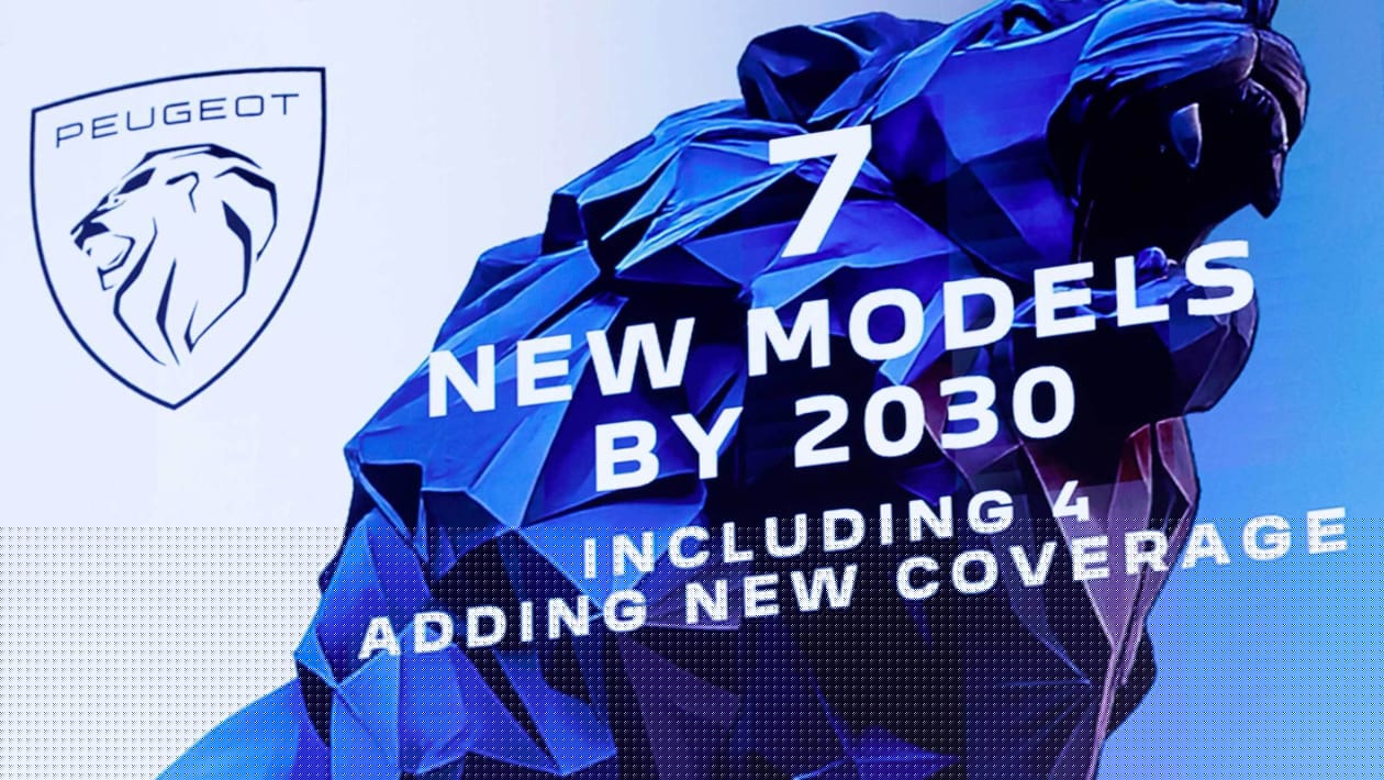 Peugeot to go car crazy with seven new models by 2030