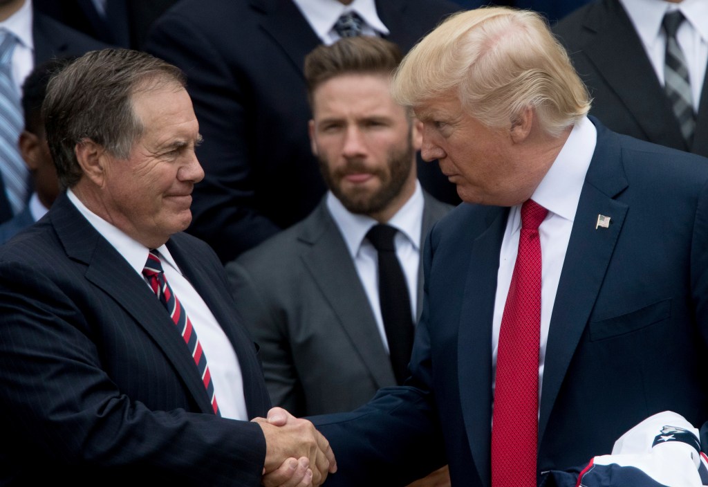 Patriots have a fan in the White House: President Trump rooting for team in Super Bowl