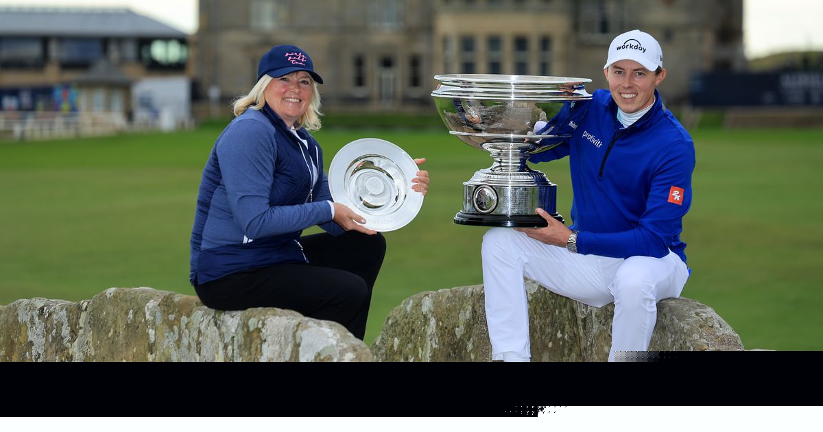 Matt Fitzpatrick had mom to thank for achieving Alfred Dunhill Links history