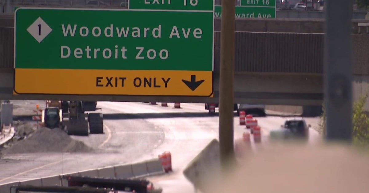 Woodward exit reopens amid I-696 construction as roadwork begins to wind down