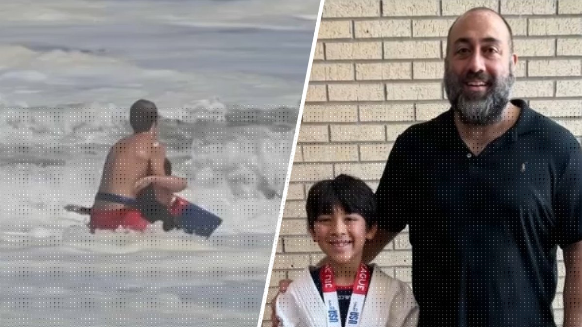 Father of boy rescued in Santa Cruz says he is beyond grateful to teen lifeguard
