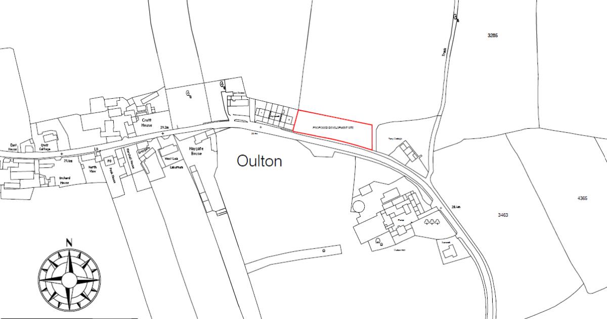Up to five new homes planned for farmland in Cumbrian village