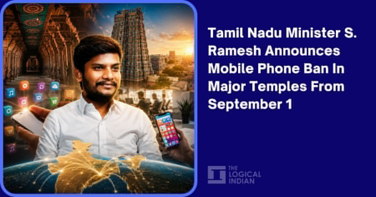 Tamil Nadu Minister S. Ramesh Announces Mobile Phone Ban In Major Temples From September 1