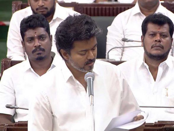 India News | Tamil Nadu Assembly Passes Resolution Against Delimitation; Urges Freeze on LS Seats at 543, DMK Backs TVK Govt Move