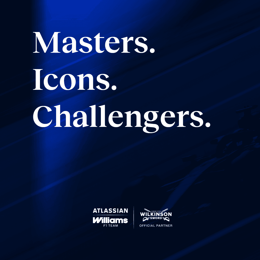 Two British performance icons unite as Wilkinson Sword partners with Atlassian Williams F1 Team