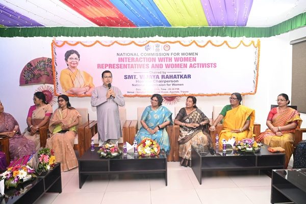 NCW chair launches three-day Tripura tour