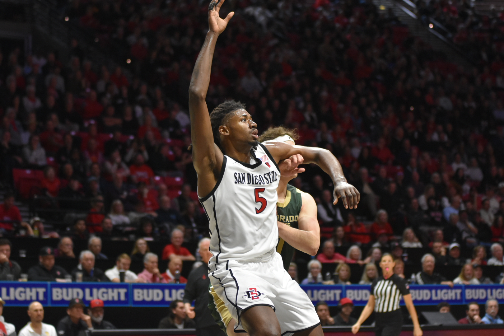 Dixon-Waters and Compton lead Aztecs past Colorado State, 73-50
