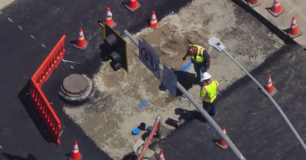 LADWP: Sunset Boulevard on track to reopen tonight following West Hollywood water main repairs
