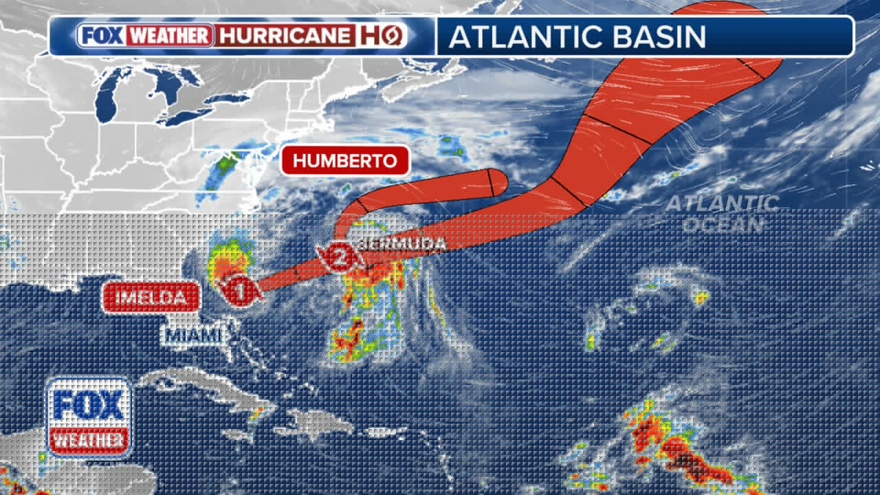 Hurricanes Imelda and Humberto fuel rip current dangers along East Coast