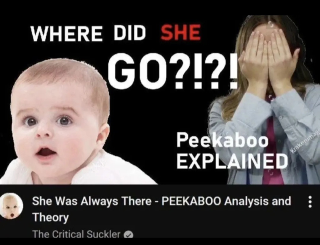 Baby YouTube Thumbnail - Peekaboo