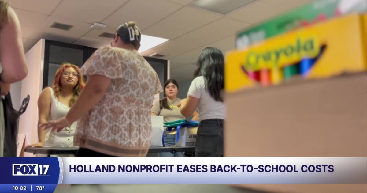 Holland nonprofit to give away 900 backpacks, free supplies at back-to-school event Friday