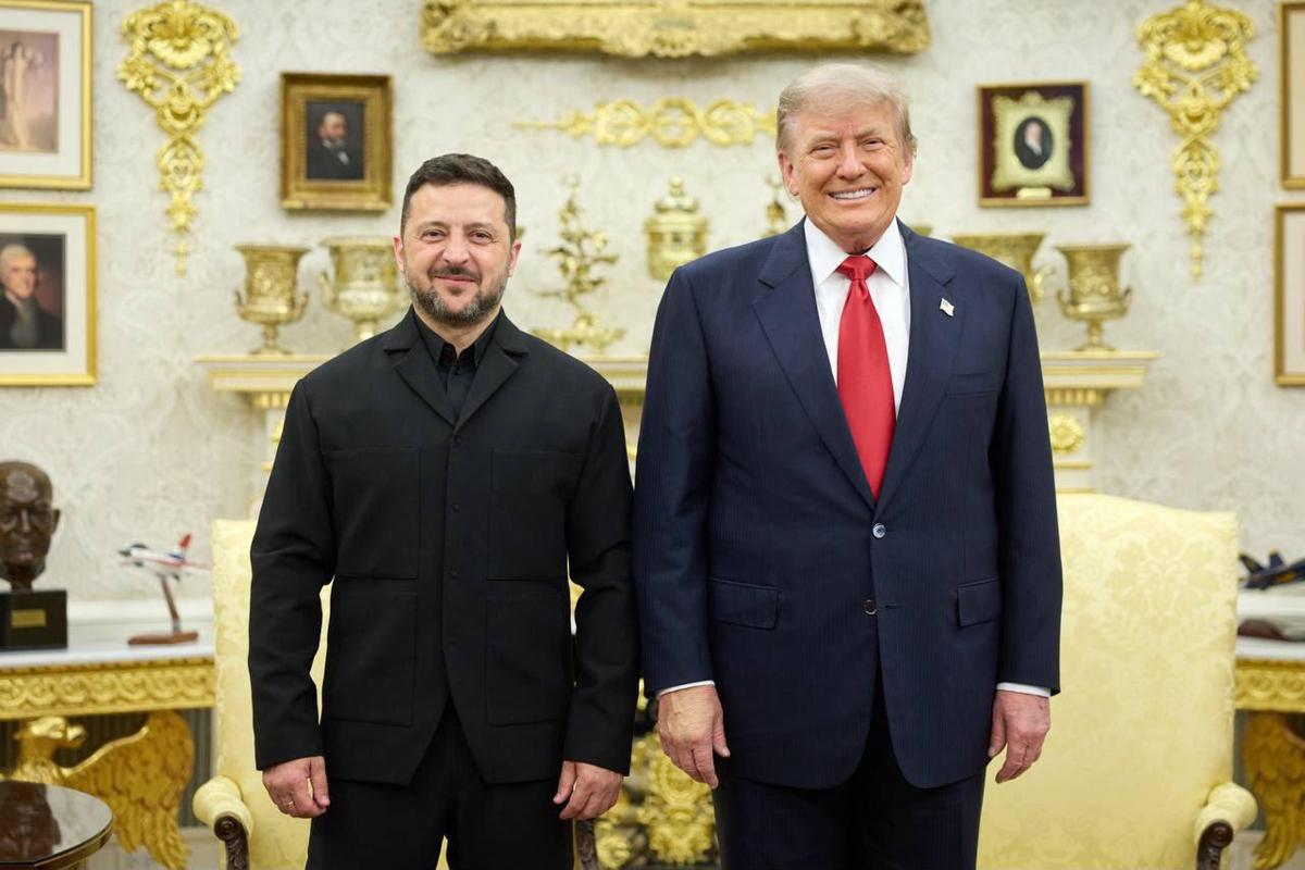 Zelensky and Trump meeting at the White House focuses on Patriots and diplomacy