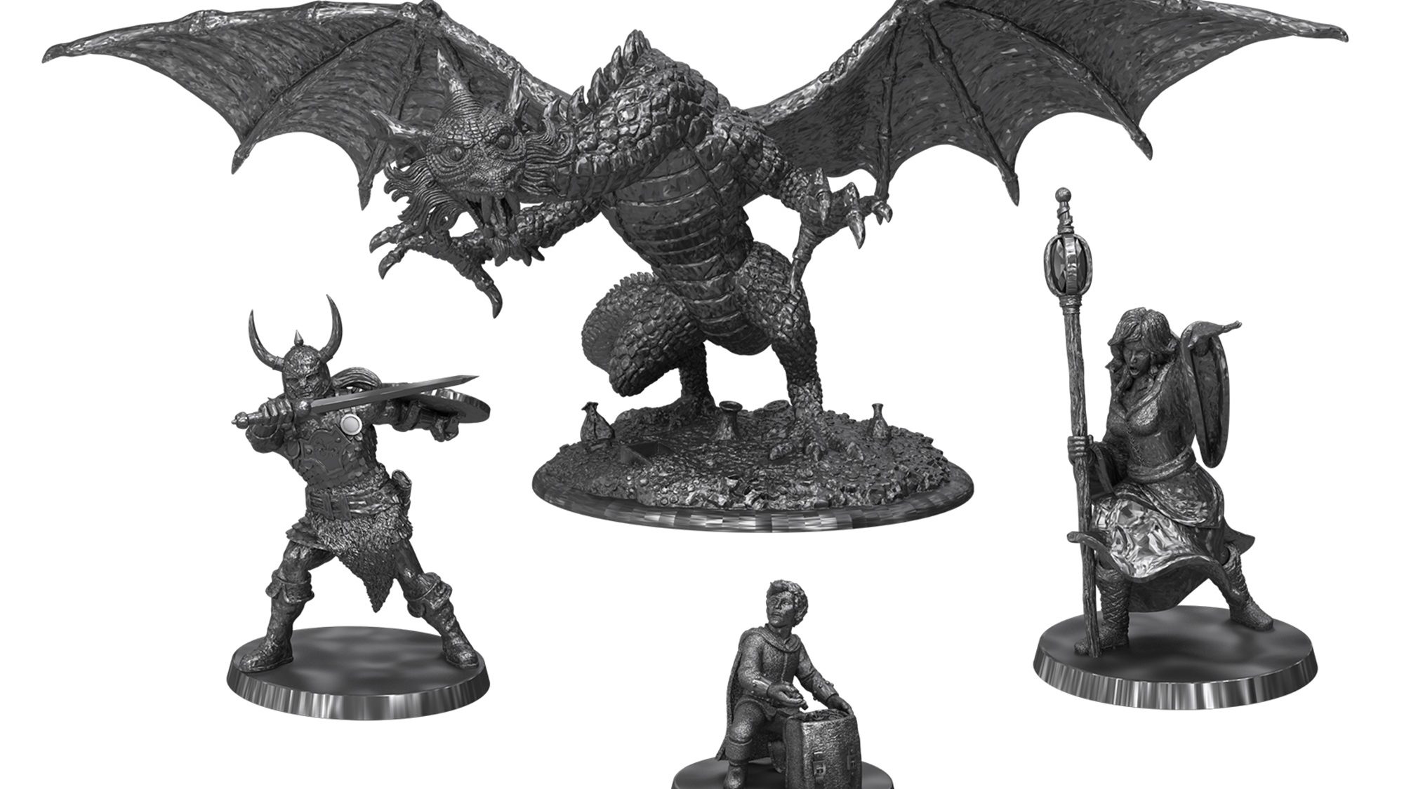 Sirius Dice Recreates D&D's 1983 Red Box Characters As Figures