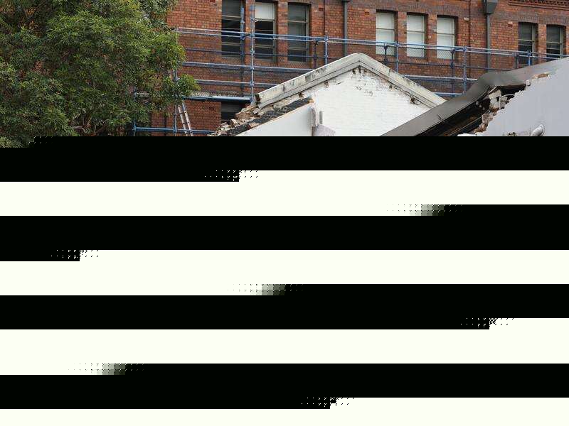 Two in serious condition after sudden building collapse