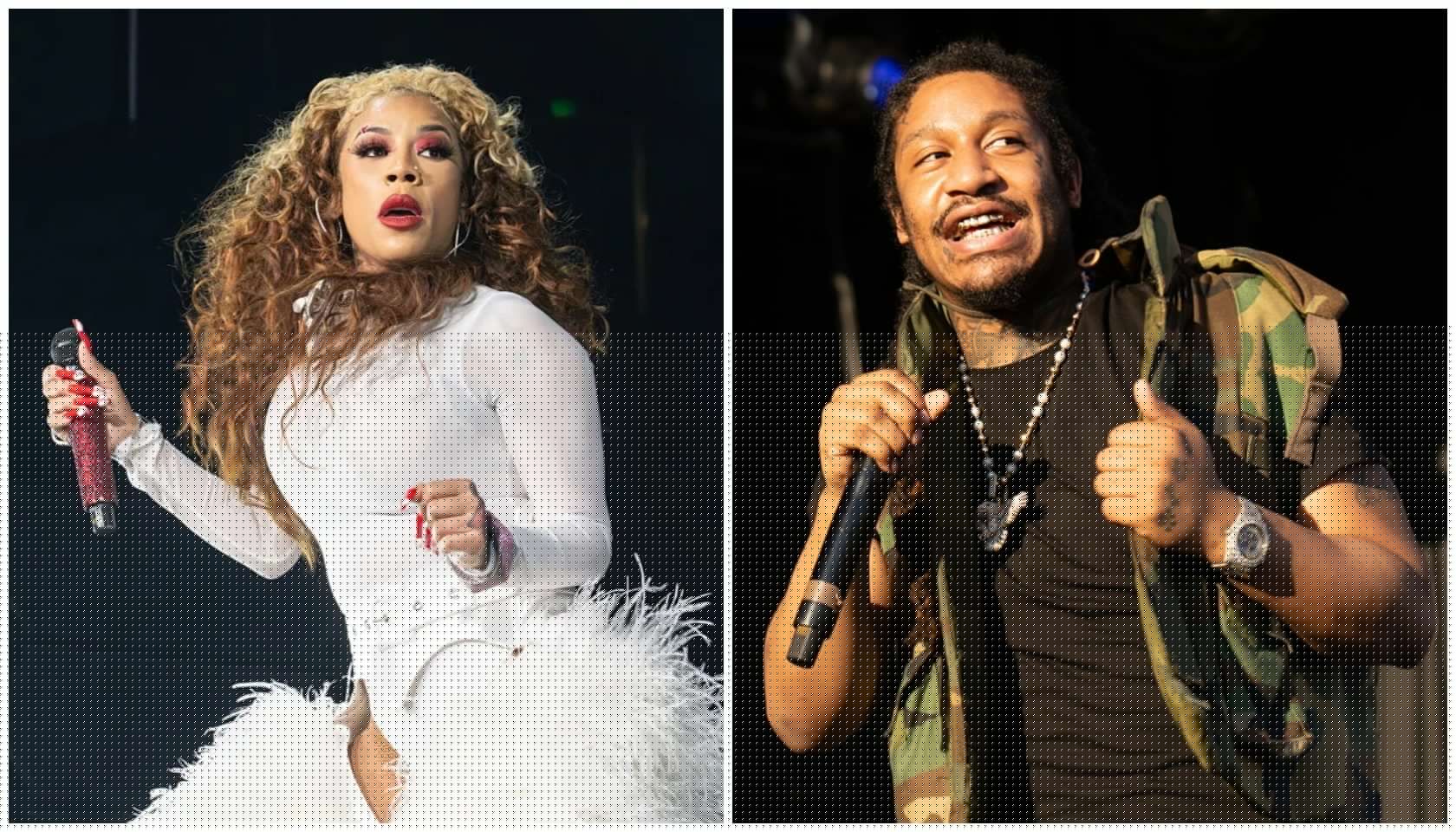 Keyshia Cole Hard Launches Relationship with Philly Rapper Skrilla