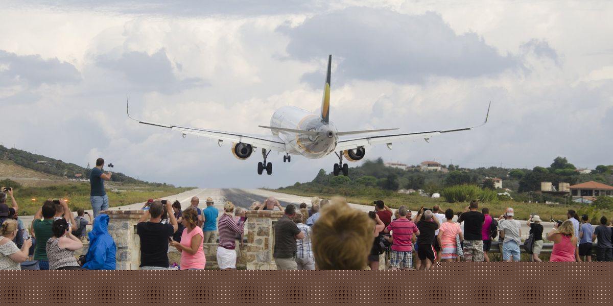 Tourist severely injured after being thrown to the ground by roaring plane engine